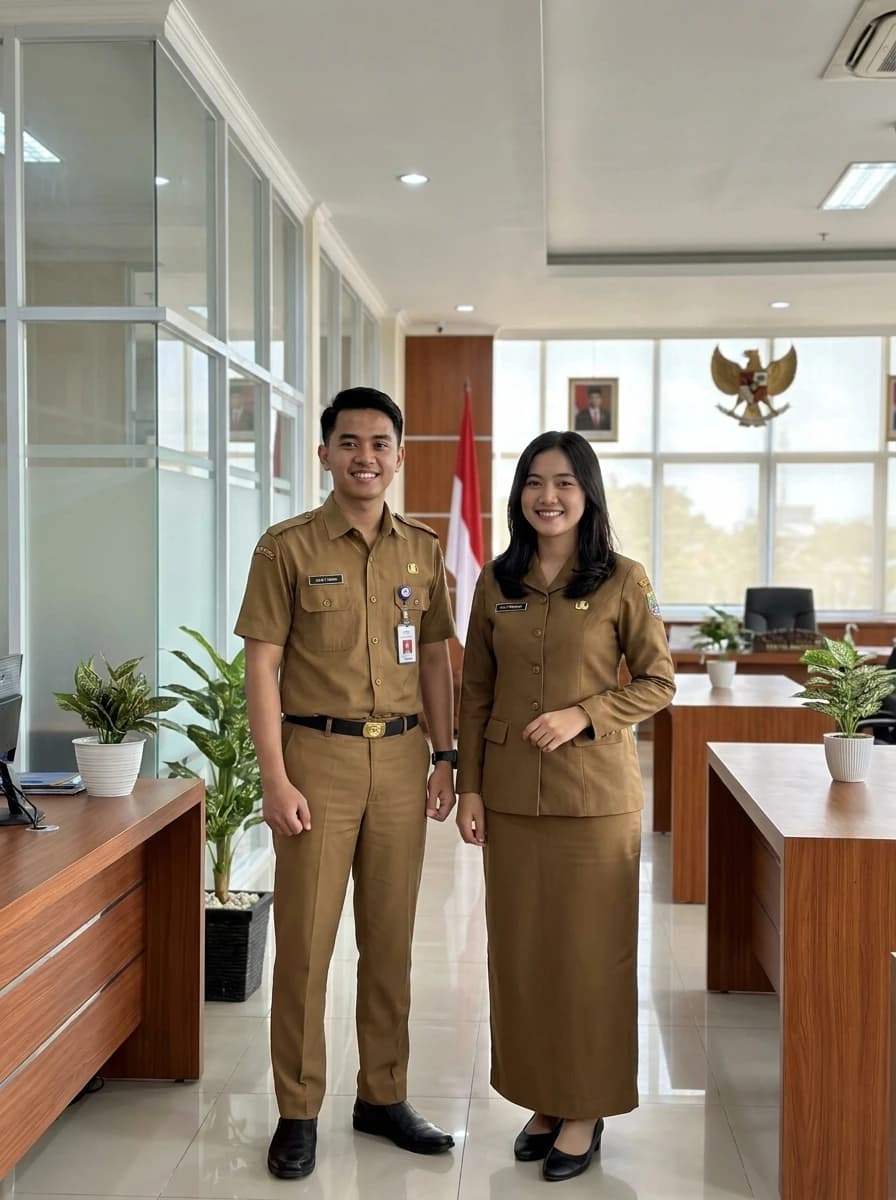 Peserta tryout YukJadiASN sedang belajar